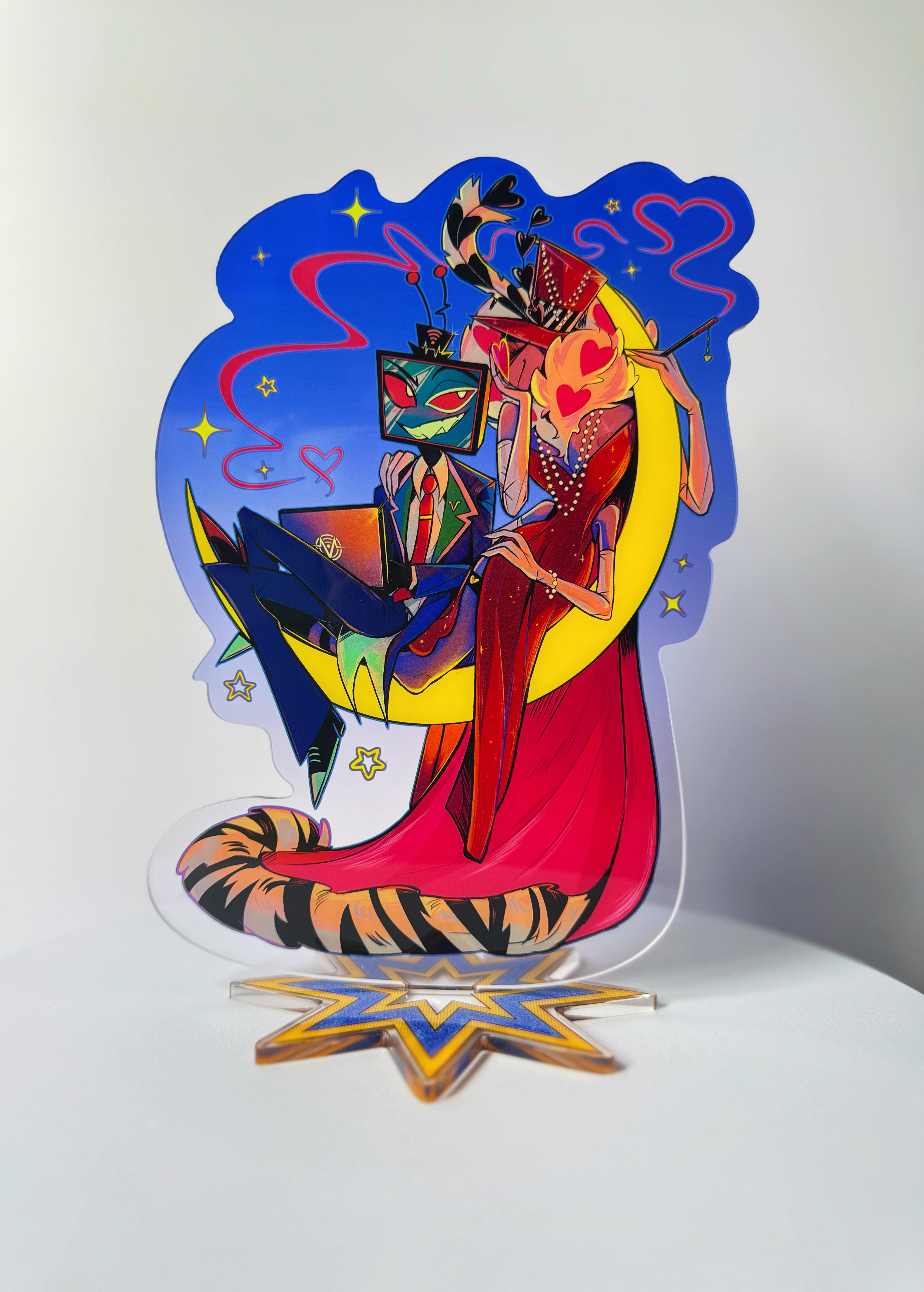 [Pre-order] StaticMoth: «Moon Lovers» standee 💫 – StarrToy